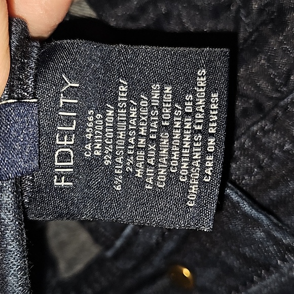 Fidelity Denim Jimmy Westlake Manhattan Revolution Wash Straight Size 34x29 EUC - Picture 16 of 16